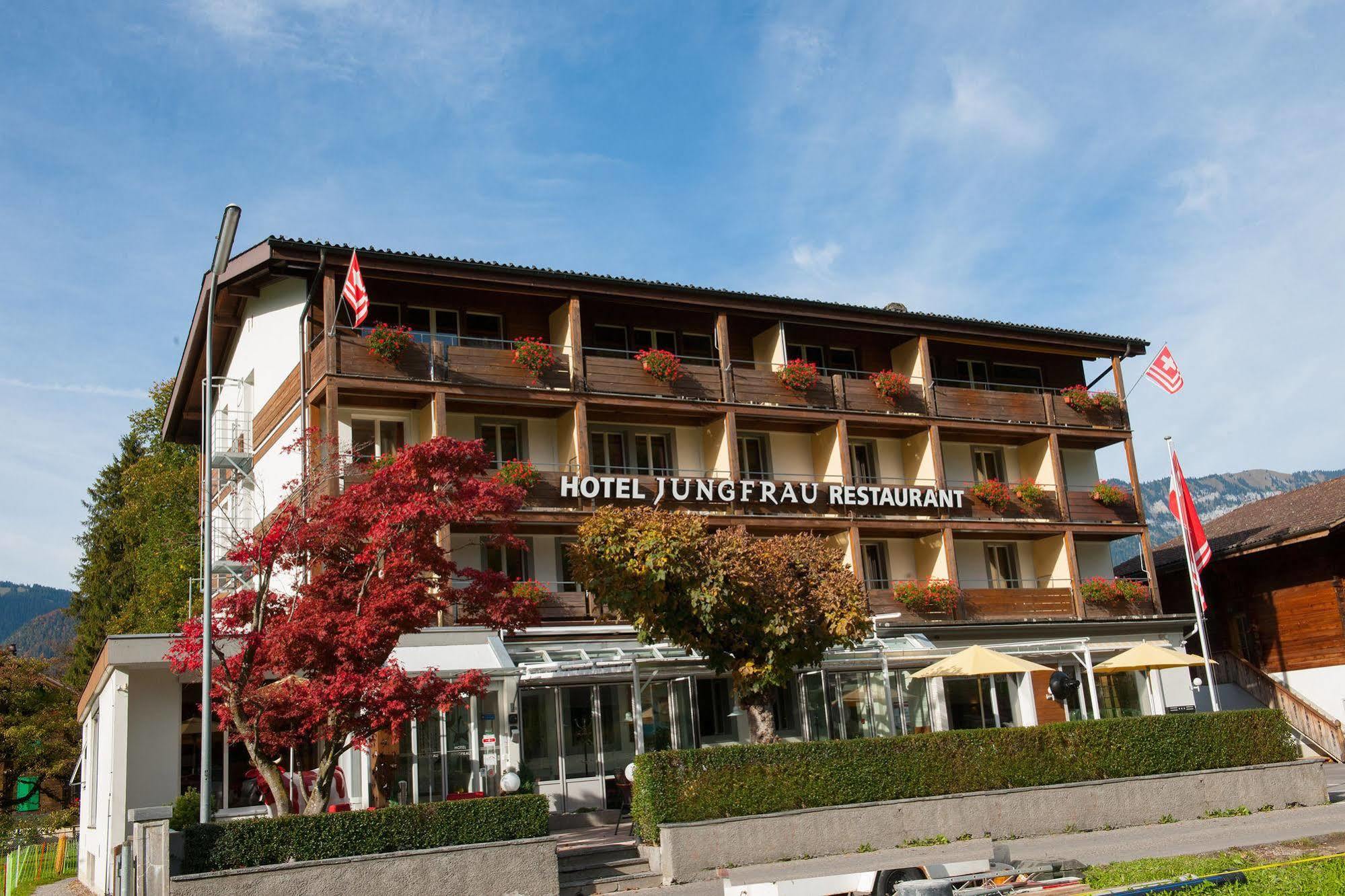 Jungfrau Hotel Wilderswil Eksteriør billede